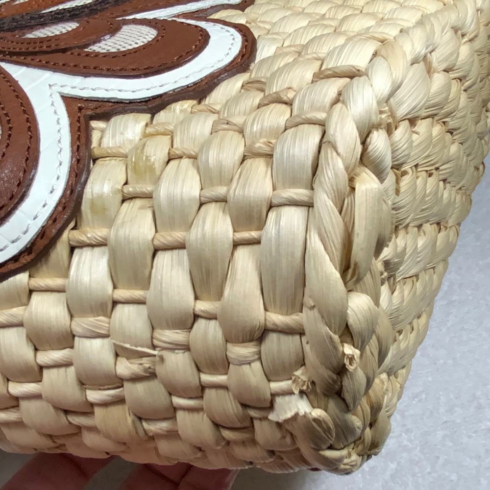 NWOT - Brighton Straw Bag and matching Wallet - Floral - Picture 13 of 16